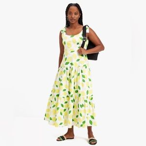 Kate Spade Lemon Toss Tiered Maxi Dress - NWOT, SIZE 10